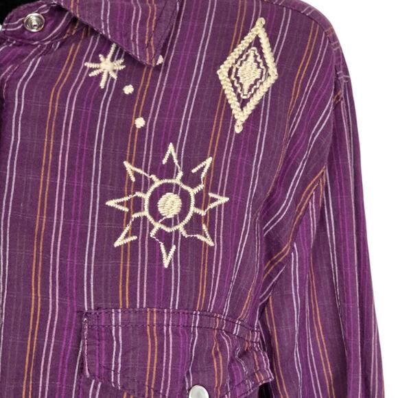 Johnny Was Pearl Snap Button Up - Picture 4 of 10